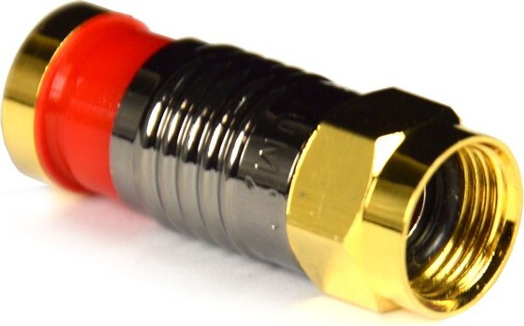 PremiumX Kompressionsstecker XCon G5 F-Kompressionstecker 7 bis 7,5mm für SAT Kabel Koaxialkabel 120db 130db 135db