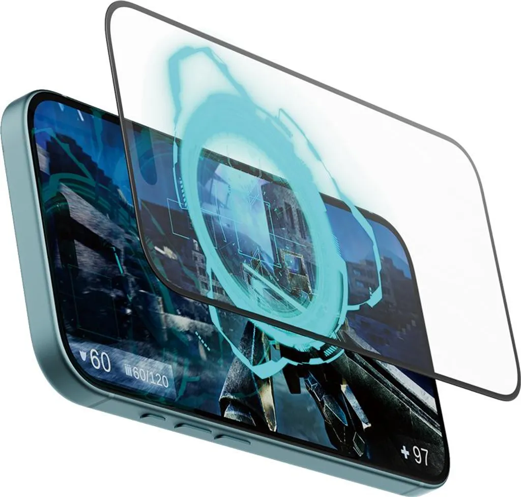 PanzerGlass® Gaming iPhone 16/15: Pellicola Antiriflesso e Antiurto