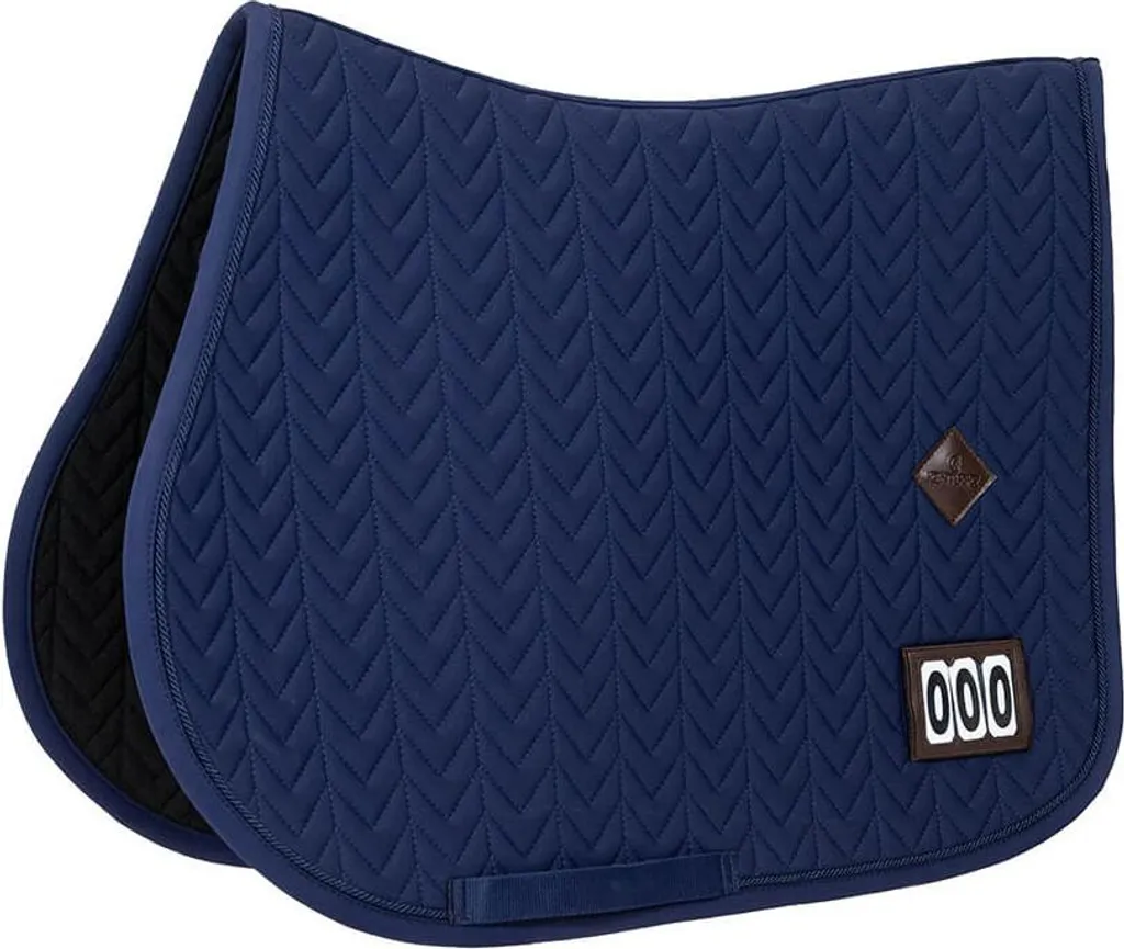Kentucky Fishbone Jumping Pad con Numeri - Protezione Schiena Cavallo