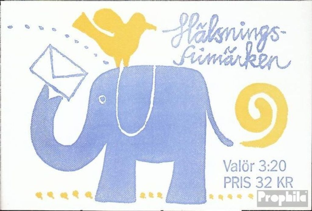 Briefmarken Schweden 1994 Mi MH194 (kompl.Ausg.) postfrisch Grußmarken