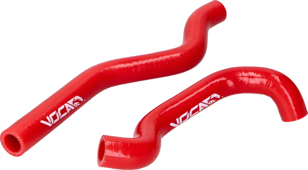 Kit Tuyaux de Refroidissement Silicone Rouge VOCA pour Rieju/Beta AM6