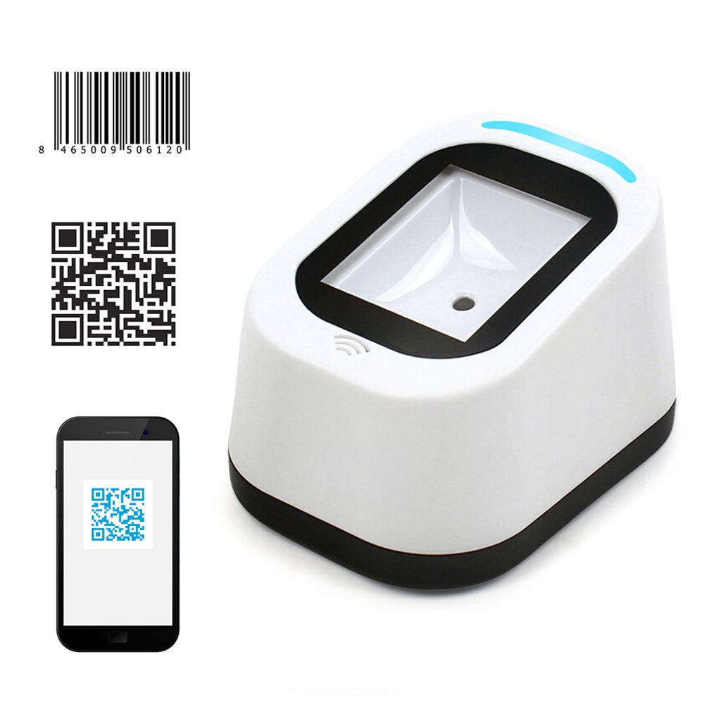 Automatische 1D USB Barcode Scanner Leser Lesegerät Handscanner Supermarkt Lager 