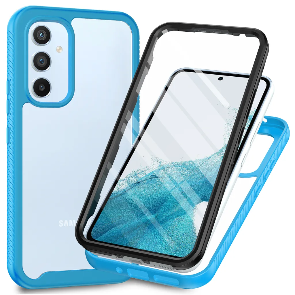 Proteggi i tuoi Ricordi: Cover Blu 360° per Samsung A54 5G