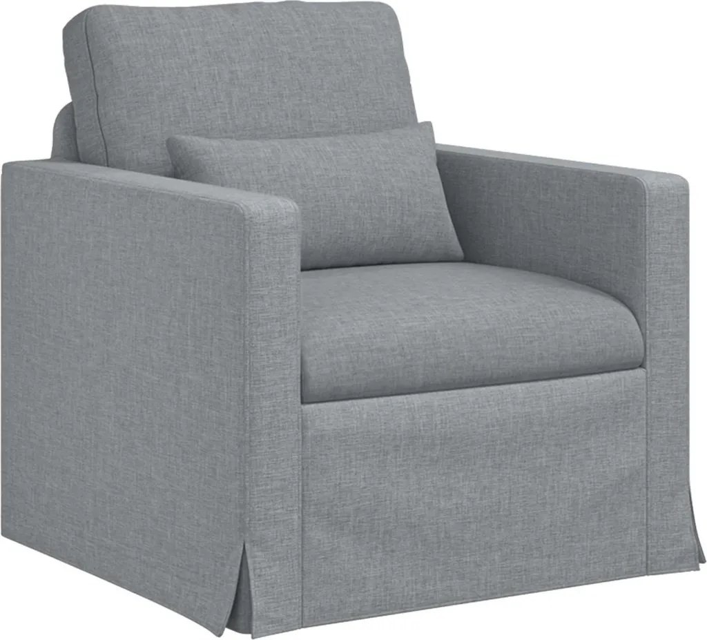 Divano vidaXL 1 Posto Grigio Chiaro 78x78 | Comfort ed Ergonomia