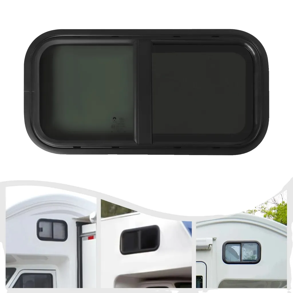 Baie coulissante latérale pour camping-car et fourgon aménagé en verre