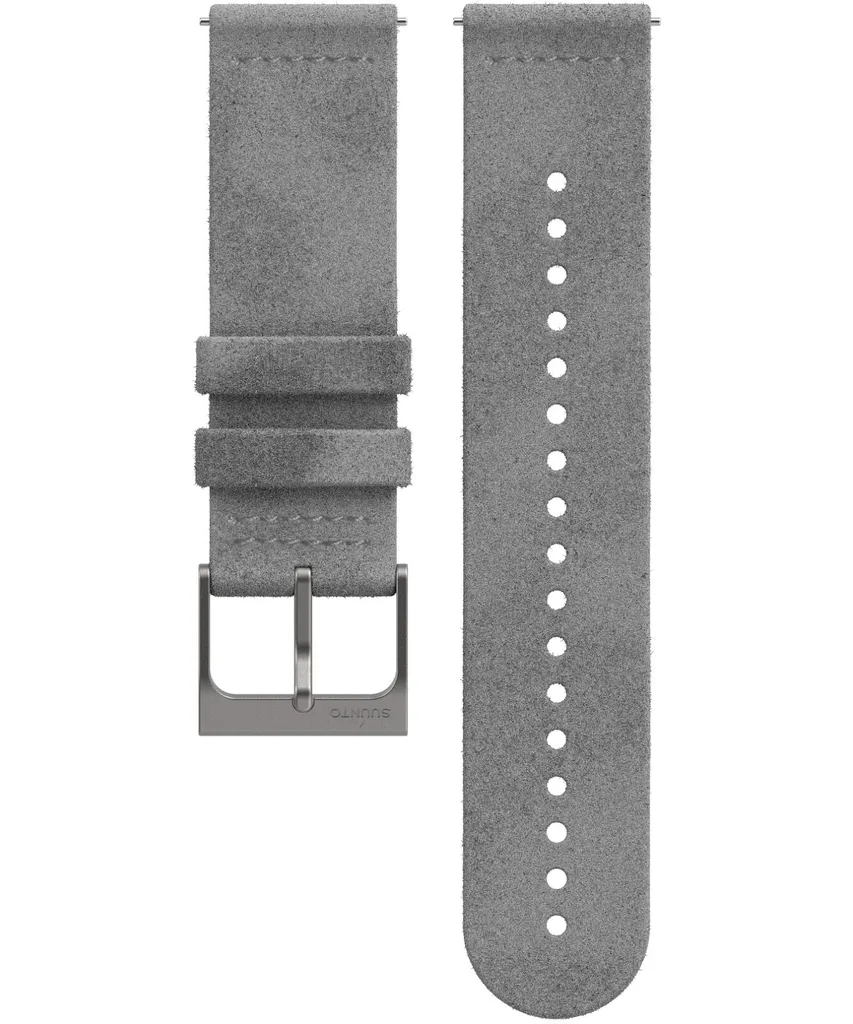 Bracelet Suunto Urban 5 Stone Gray M 22 mm en silicone pour montre