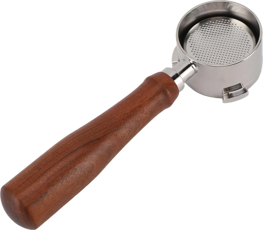 Filtre portafiltre bottomless 51mm inox pour machine à café Delonghi