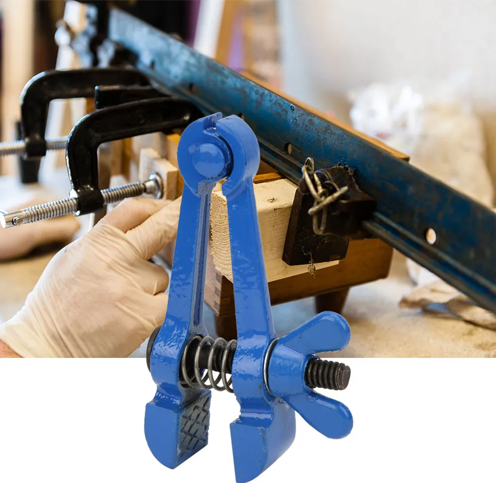 Morsa Manuale Piccola 25mm Blu | Pinza di Precisione per Modellismo e DIY
