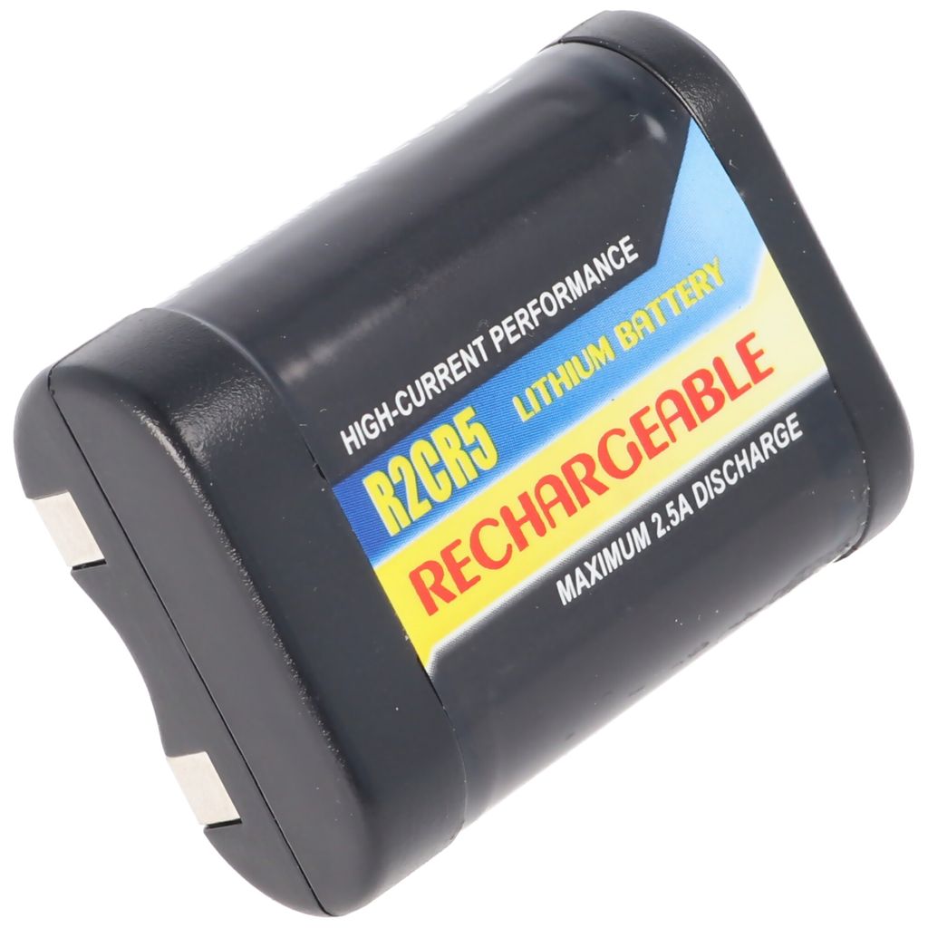 Batterie adaptée aux batteries 2CR5 Li-Ion de type 2-CR5, Image du produit 