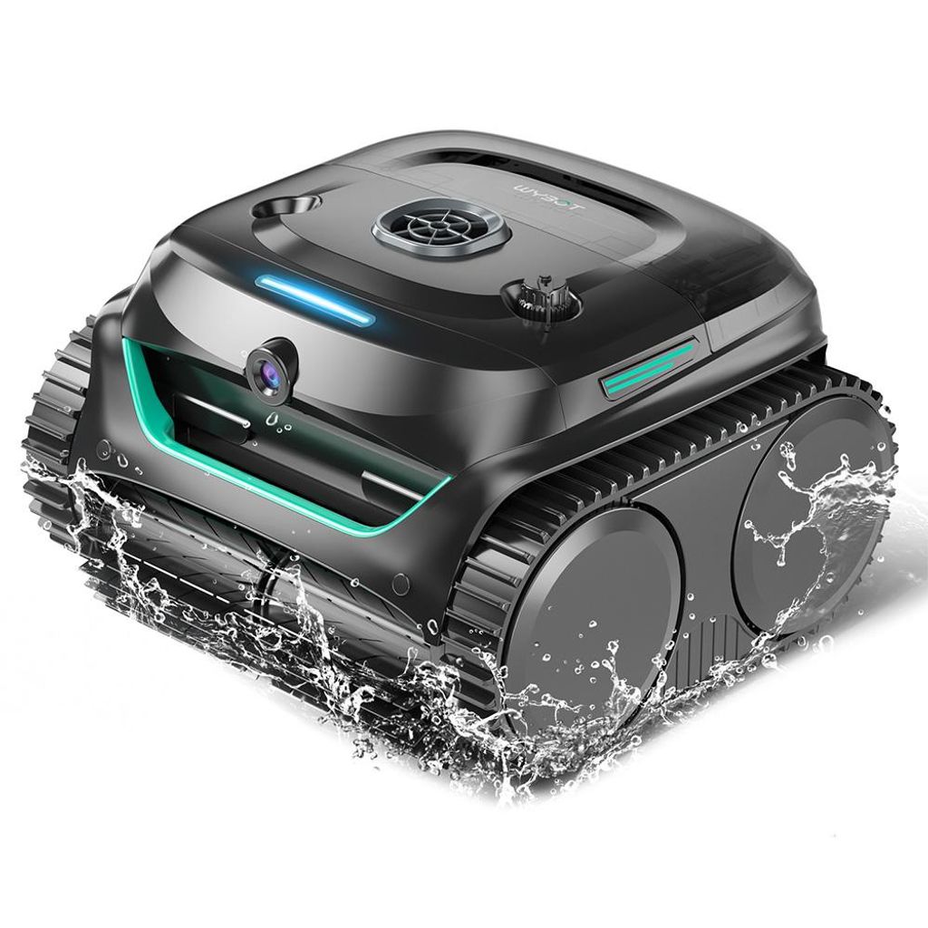 Wybot C2 Vision, Robotický vysavač, Jezírko, Černá, Zelená, Obrázek produktu 