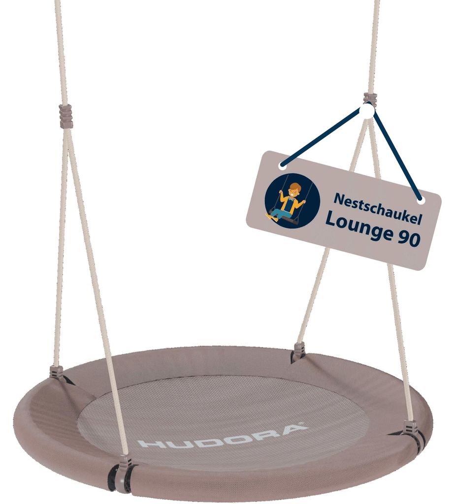 Hudora Hangstoel Lounge 90, beige Productafbeelding 