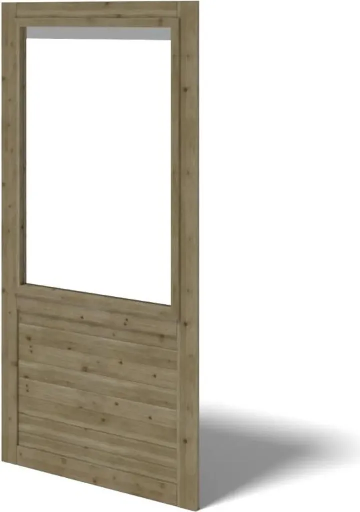 Panneau de fermeture pour pergola ALT16 avec vitrage clair 1,01 x 2,17 m