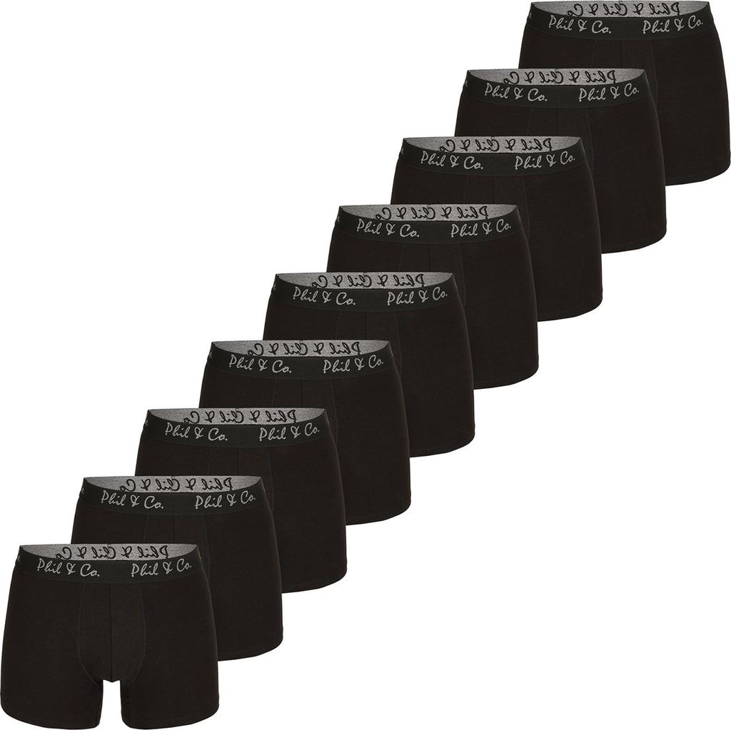 Phil & Co. Berlin Herren Retro Pants 9-Pack Jersey Core - Produktbild 
