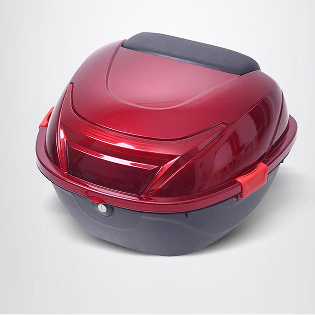 Zadní box na motorku, úložný  na přilbu, horní kufr, velká Obrázek produktu 