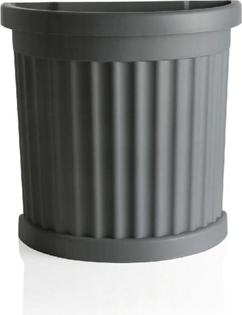 Pot de fleurs BAMA ROMA, anthracite Quantité : 1 pc Image du produit 