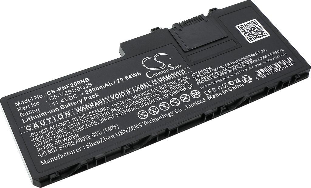 TECHTEK Laptop Akkus Kompatibel mit [Panasonic] CF-VEK2, Toughbook CF-20, Toughbook CF-20A0205NG, Toughbook CF-20A0205TD, Toughbook CF-20A0205TG, Tou