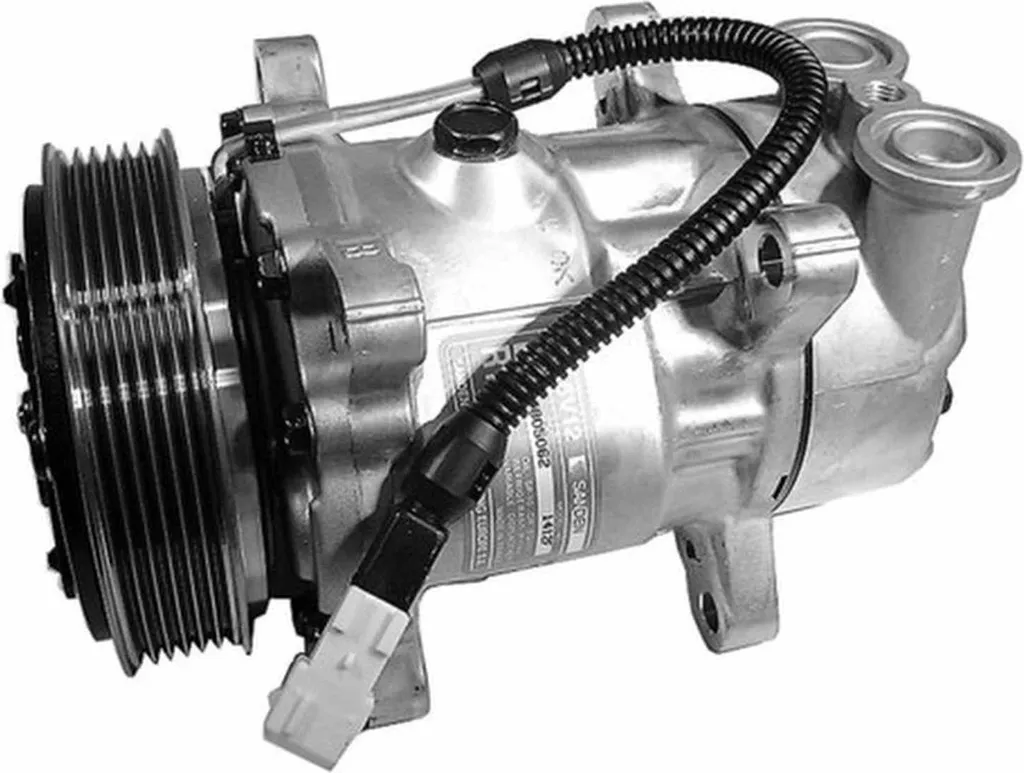 Compresseur de clim auto 12V MAHLE compatible avec PEUGEOT 206 119mm