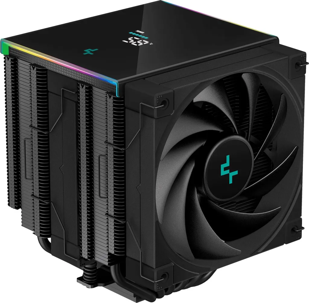 Refroidisseur CPU Deepcool AK620 DIGITAL pour Gaming Intense et Travail - 2