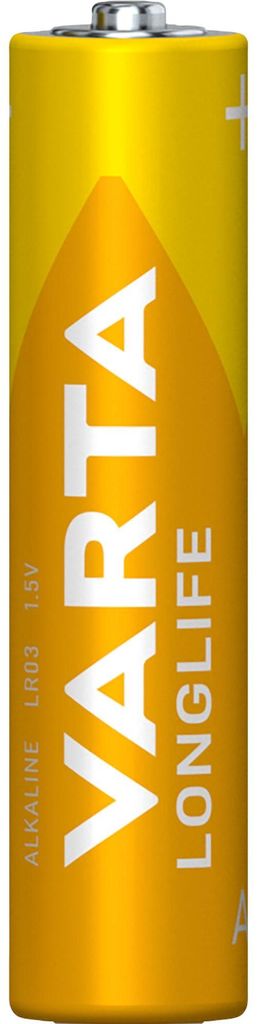 VARTA R3 (AAA) Longlife Alkalibatterie 24 Stück. Produktbild 
