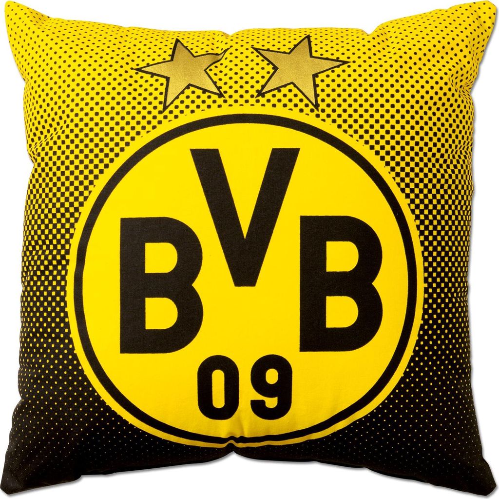 BVB-Kissen mit Logo Borussia Dortmund Produktbild 