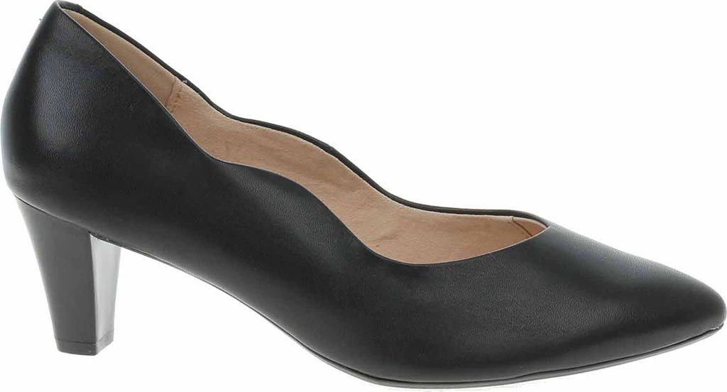 Caprice Pumps, Absatz bis 45 mm in schwarz, Gr. 5.5