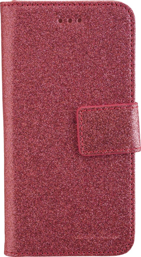 PETER JÄCKEL Book Case BLING für Apple iPhone 7 / 8 / SE 2020 Pink Handyhülle