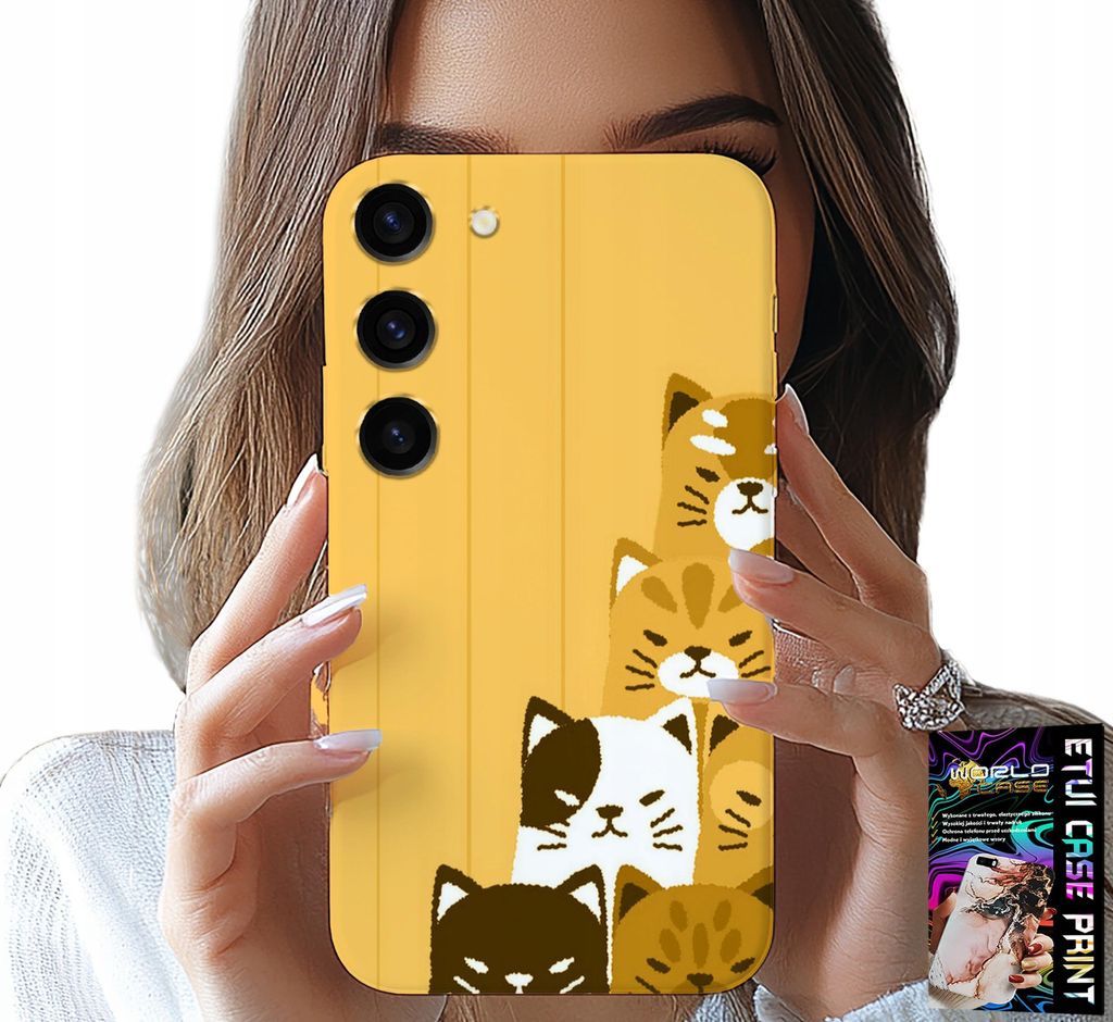 Gehäuse Für Samsung Galaxy S23 Plus - Liebe Katze, Designs Mit Katzen, Gehäuse + Glas