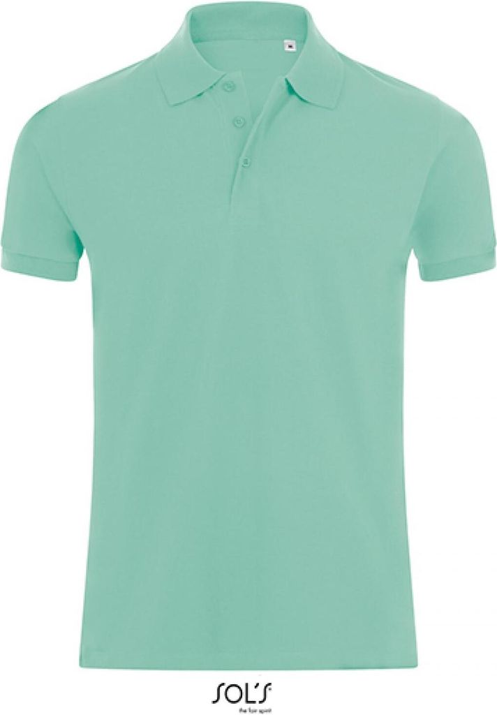 SOLs 01708 | Herren Phoenix Polo / Gekämmte, ringgesponnene Baumwolle - Farbe: Mint - Größe: M