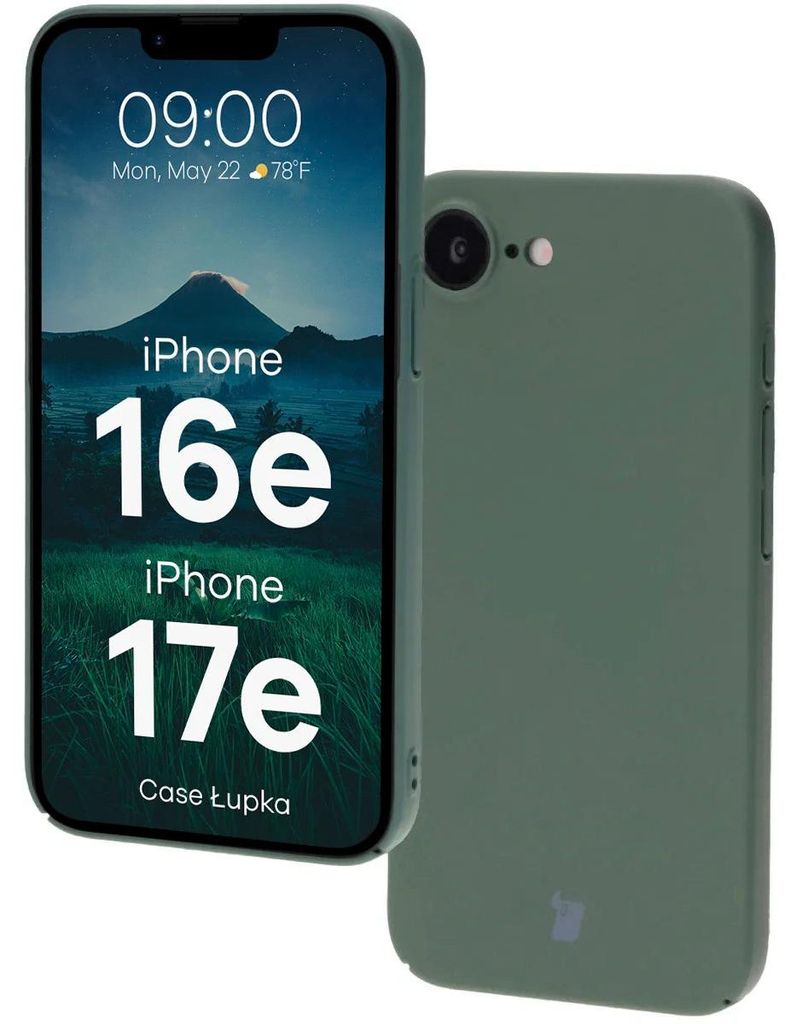 Bizon Case Slate für iPhone 16e, grün Produktbild 