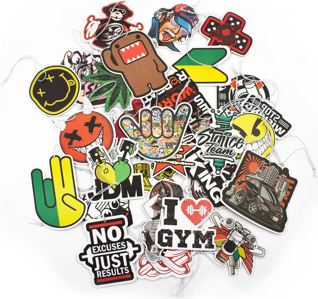 Lufterfrischer Duftbaum für Auto Tuning Zubehör Autoduft Wunderbaum Duft Neuwagen Innenraum 101 Booster