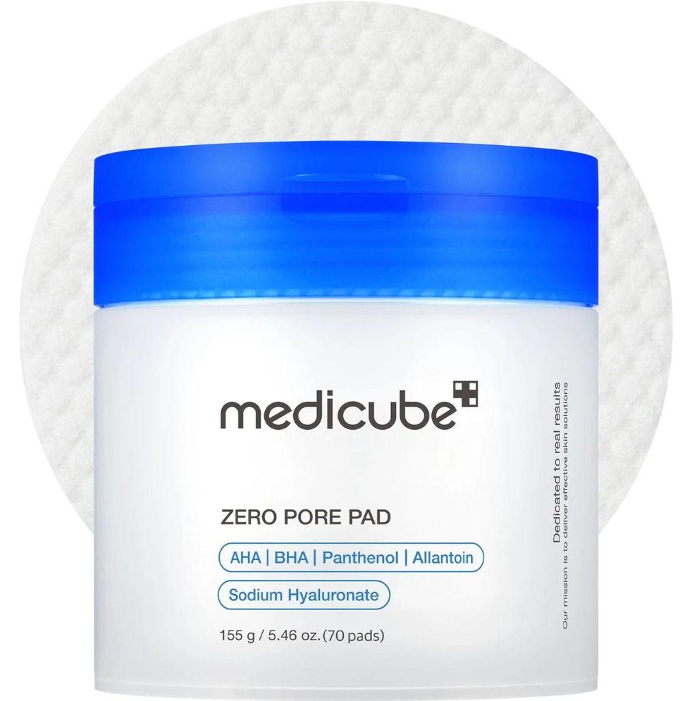 Medicube Zero Pore Pad AHA BHA Panthenol – exfoliační tamponky na póry – 70 ks – obrázek 1