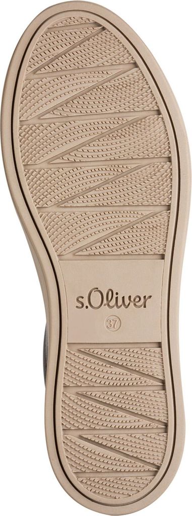 s.Oliver Damen Sneaker mit Plateausohle und losen Einlagen 5-23603-43, Größe:41 EU, Farbe:Braun