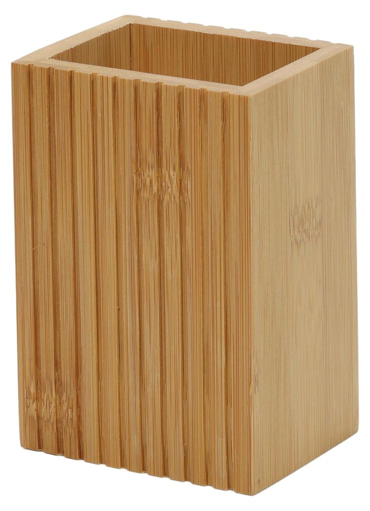 5five Simply Smart bicchiere da bagno Terre bamboo marrone Immagine del prodotto 
