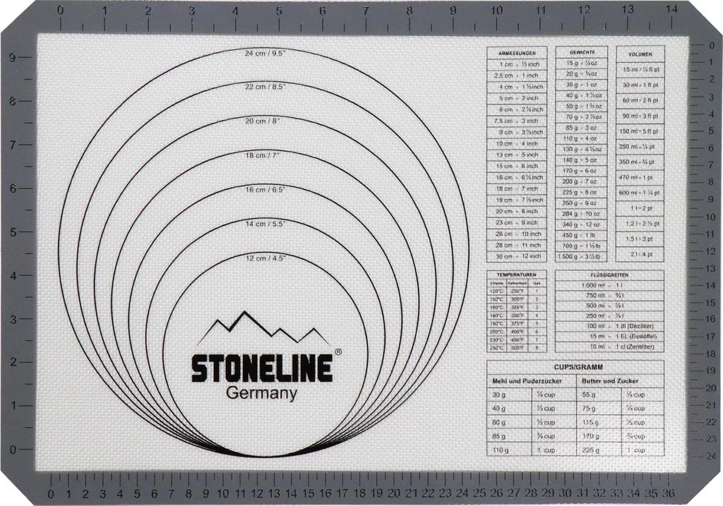 STONELINE® Tapis de cuisson en silicone 42x29,5 cm Image du produit 