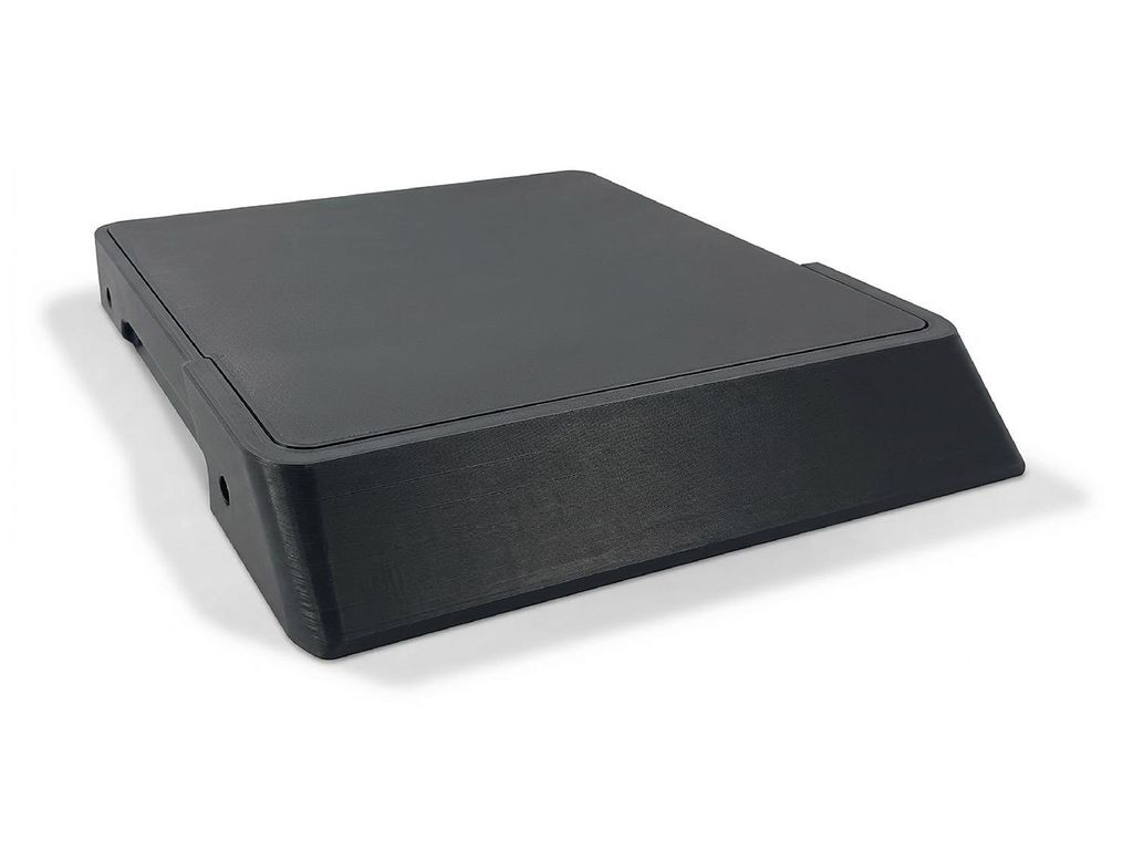 Flat Mount closed ASA schwarz für STARLINK MINI