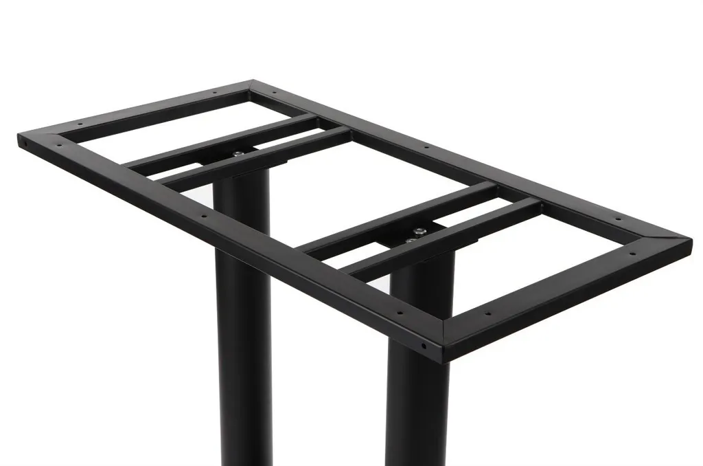 Support de table stable contre le basculement - Pied double métal - 5
