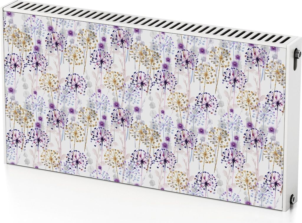 Löwenzahn – Magnetische Heizkörperabdeckung – 110x60 cm – Magnet Heizkörperabdeckung – 3D Würfel – Heizkörperverkleidung – Magneti...