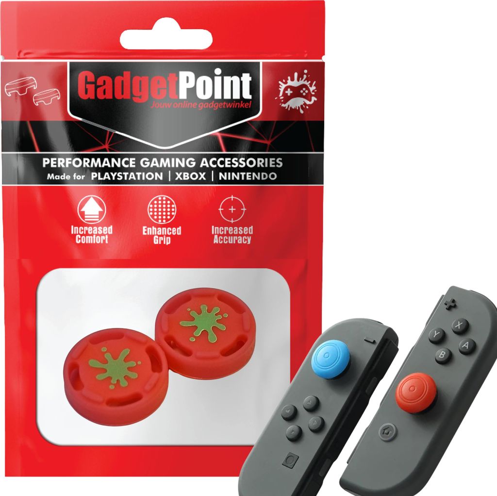 Thumbgrips - Thumb Grips voor Nintendo Switch Joy-Con Controllers - Gaming Thumbgrips - Performance Anti-Slip Thumbsticks - Bescherming Accessoires...