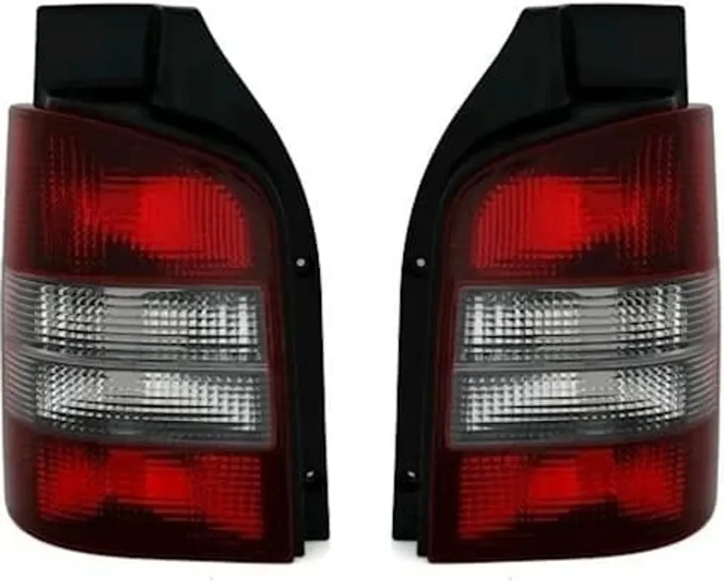 Feux arrière rouges pour VW T5 Transporter : kit complet gauche droit