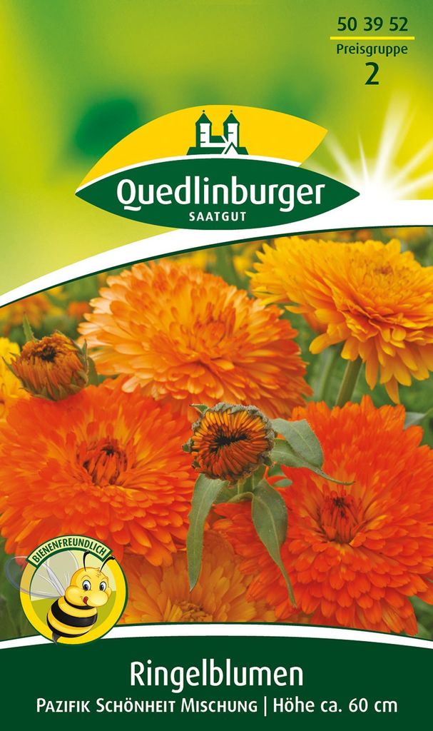 Quedlinburger Ringelblumen Pazifik Schönheit Mischung - Blumensamen