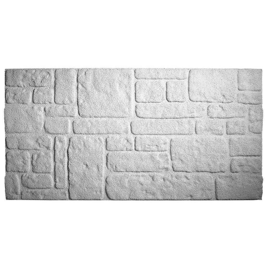 NORDICA Kunststeinpaneel aus harzbeschichtetem EPS, Größe 100 x 50 cm, Stärke 2 cm