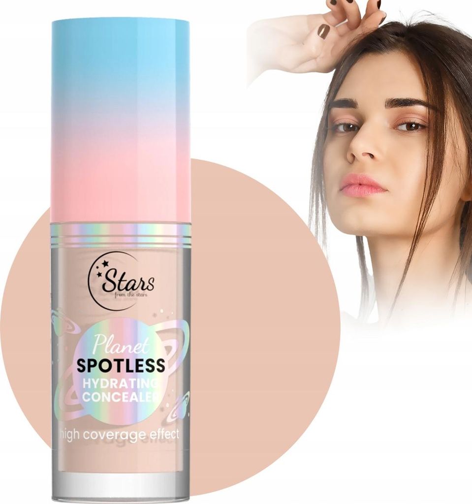 Stars from the Stars Planet Spotless Feuchtigkeitsspendender Abdeck-Concealer 04 Warm Medium 6 g /4455