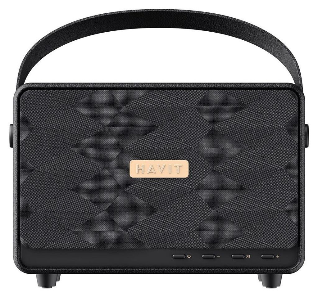 Havit SK907BT (black) Tragbarer Stereo-Lautsprecher Schwarz 30 W