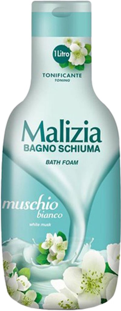 MALIZIA Bagno Schiuma Muschio Bianco 1l Immagine del prodotto 