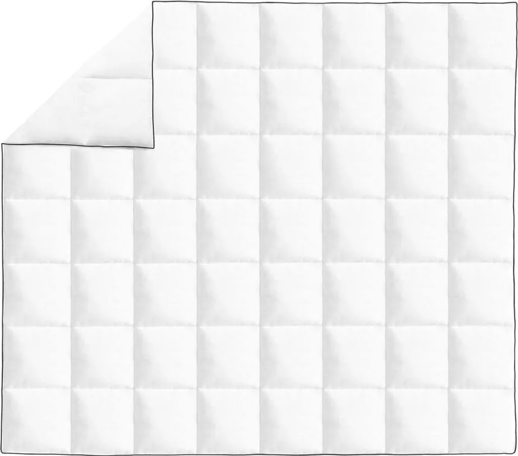 vidaXL Piumino Invernale 240x220 cm: Piuma d'Anatra per Notti Calde