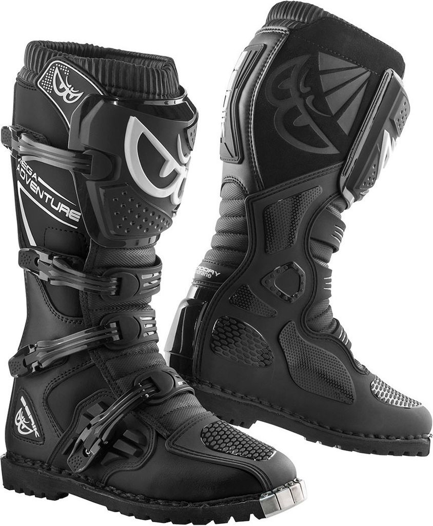 Berik Terrain Adventure Enduro / MX Stiefel, schwarz, 45
