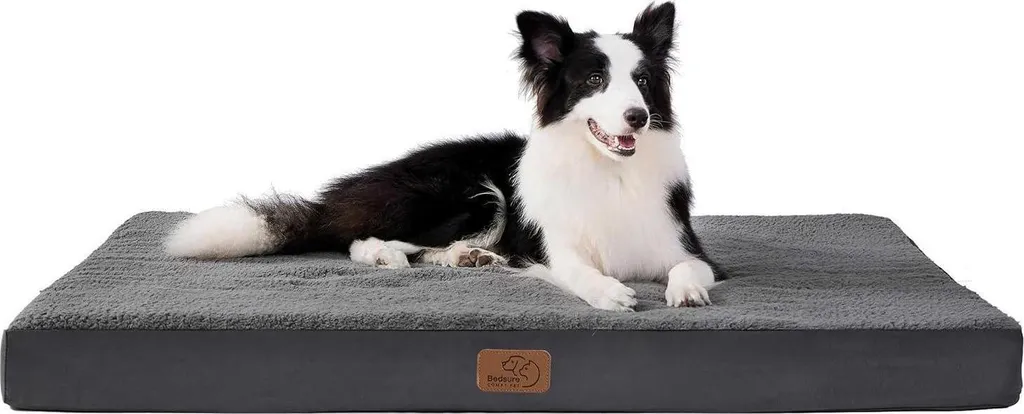 Letto ortopedico per cani di taglia grande 112x81x7,6cm Cuscino per cani soffice materassino lavabile per cani di taglia grande EIKRATTENSCHAUM