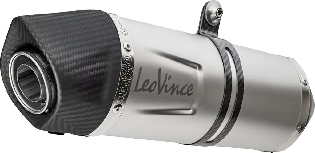 Komplette Auspuffanlage LeoVince LV One Evo Edelstahl genehmigt für YAMAHA YZF-R 125
