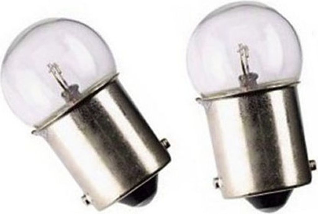2 Stück Lampe 12V 5W BA15s Lampe Glühlampe Kugellampe R5W Produktbild 