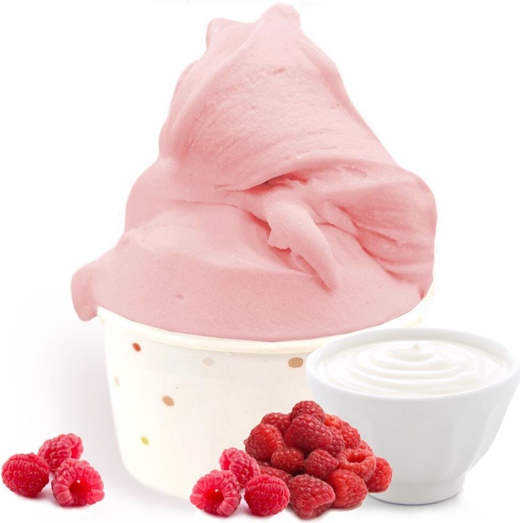 Gino Gelati Premium Joghurt-Himbeere Streicheis Pulver - Cremiges Eis einfach selbst machen - Germany (10 Kg)